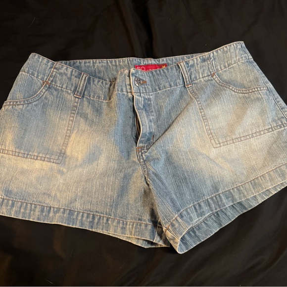 SO Pants - SO Denim Shorts | Fit 15/16 | Y2K Light Wash
